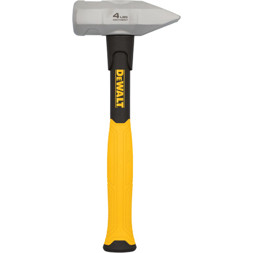 Fiberglass Blacksmith Hammer, 4 lbs Head Weight Distribution Élite MP