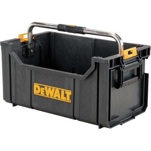 Contenant ToughSystem avec poign&eacute;e de transport, 12-1/2" la x 21-9/10" p x 21-9/10" h, Noir Distribution Élite MP
