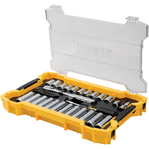 3/8" & 1/2" Mechanic's Tool Set with TOUGHSYSTEM&reg; 2.0 Tray & Lid Distribution Élite MP