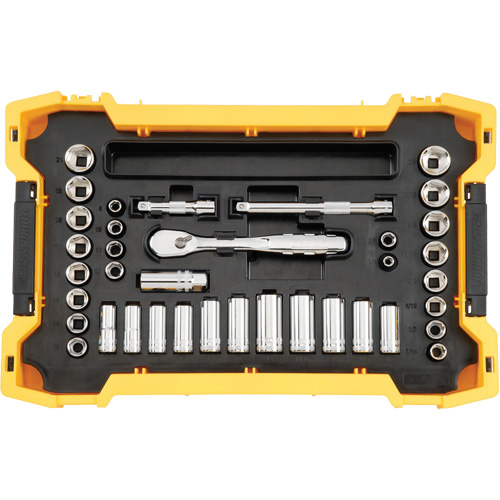 3/8" & 1/2" Mechanic's Tool Set with TOUGHSYSTEM&reg; 2.0 Tray & Lid Distribution Élite MP