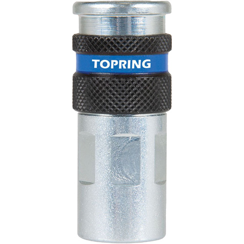 Raccord industriel rapide QUIKSILVER 2, Acier zingu&eacute;, 1/4", NPT femelle, 362 PSI Distribution Élite MP