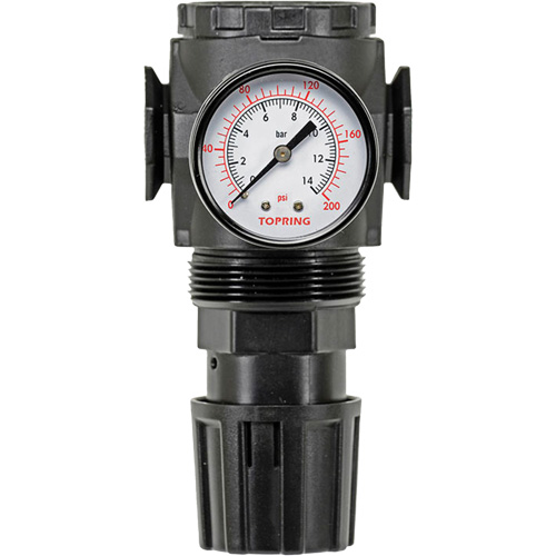 MODULAIR 300 Zinc Diaphragm Regulator, 3/8" NPT, 300 psi Max. PSI, In Line/Modular Distribution Élite MP