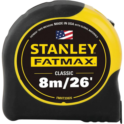 FATMAX&reg; Tape Measure, 1-1/4" x 26'/8 m, Imperial & Metric Graduations Distribution Élite MP
