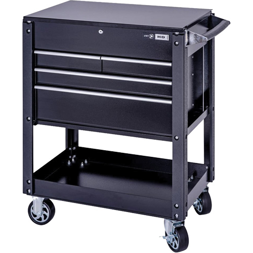 Chariot de service robuste JTC-30194, 4 tiroirs, 20-1/2" lo x 35" la x 40-1/2" h Distribution Élite MP