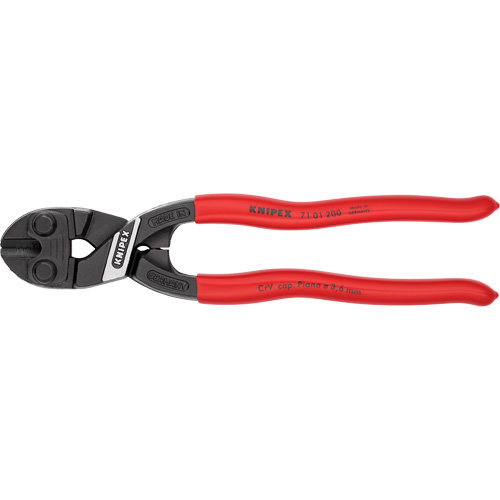 CoBolt&reg; High Leverage Compact Bolt Cutters, 8" L, Center Cut Distribution Élite MP