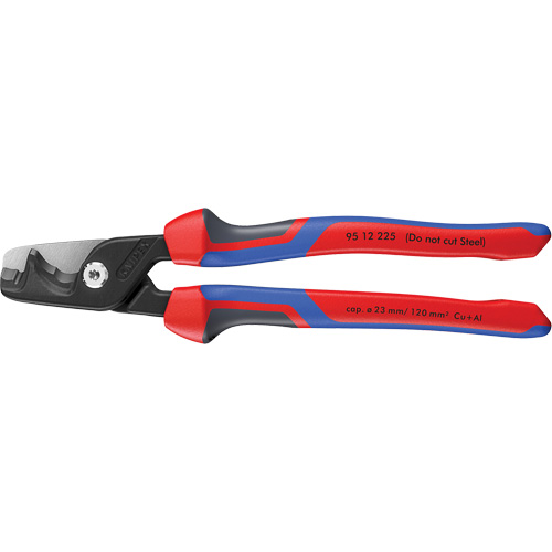 StepCut&reg; XL Cable Shears with KNIPEXTEND Handle, 9" Distribution Élite MP