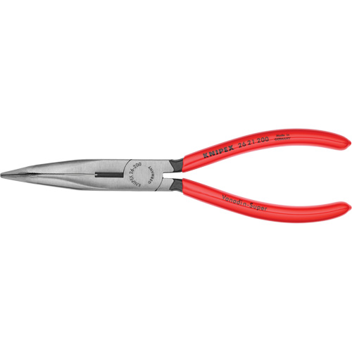 Pince &agrave; bec long coud&eacute; 40° avec coupe-fil, 8" lo Distribution Élite MP