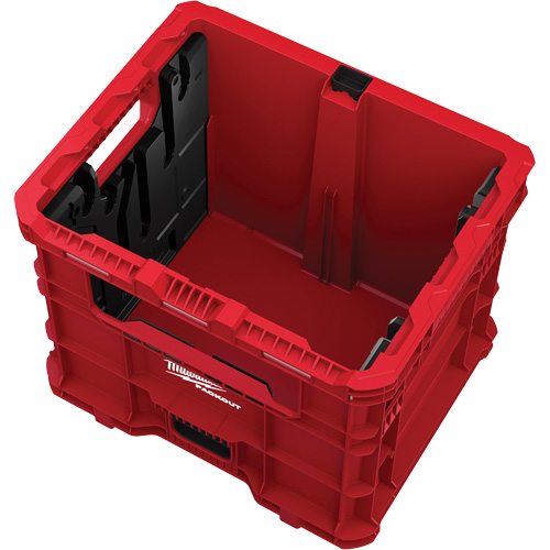 Bac distributeur de fils XL PACKOUT, 15-3/4" x 18-5/8" x 15", Noir/Rouge Distribution Élite MP
