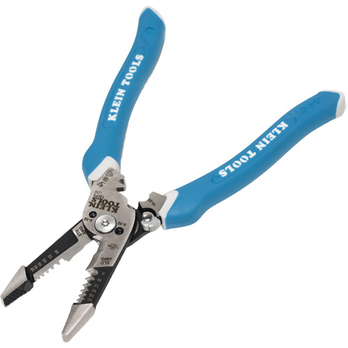 Pince &agrave; d&eacute;nuder/couper les fils forg&eacute;e et profil&eacute;e, avec poign&eacute;es droites, 8-1/4" lo Distribution Élite MP