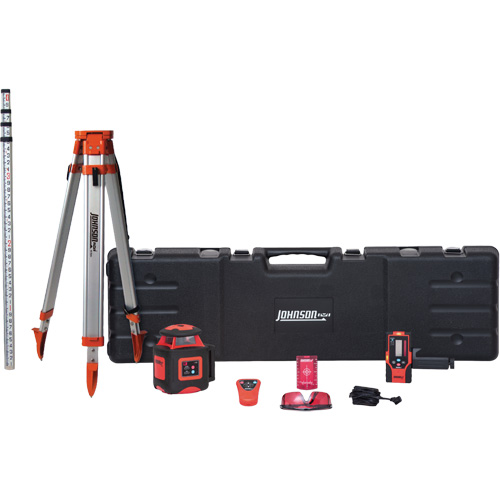 Syst&egrave;me laser rotatif &agrave; double pente de haute pr&eacute;cision, 2000' (609,6 m), 635 N.m Distribution Élite MP