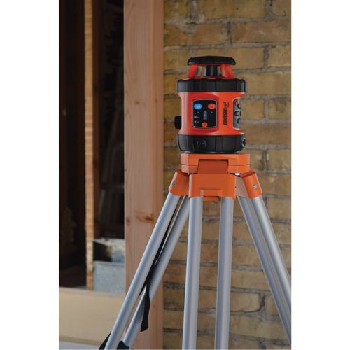 Syst&egrave;me laser rotatif horizontal rouge &agrave; nivellement automatique, 800' (243,84 m), 635 N.m Distribution Élite MP