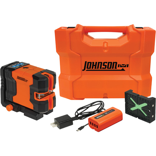 GreenBrite&reg; Cross-Line & 2-Dot Laser Level Distribution Élite MP