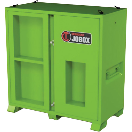 Armoire de rangement d'&eacute;PI sur place, Acier, Vert lime haute visibilit&eacute; Distribution Élite MP