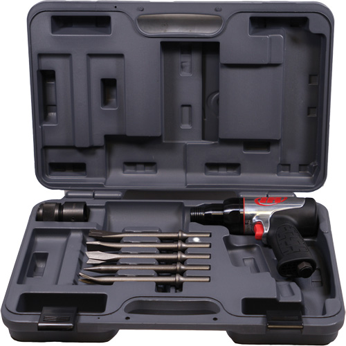 Marteau pneumatique robuste avec burins, 16,2 pi³/min, 1/4" NPT, 3330 coups/min, 3/4" x 2-1/2" (19,05 mm x 63,5 mm) Distribution Élite MP