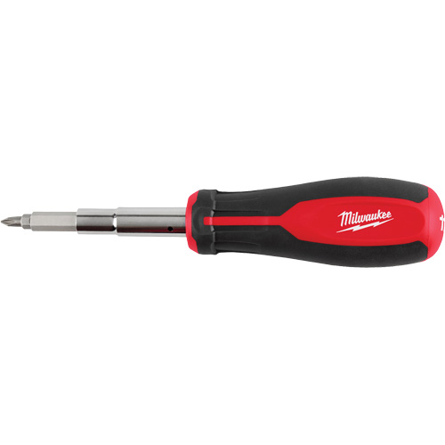 Tournevis multibits &agrave; entraînement magn&eacute;tique 1/4" et 3/8" 11 en 1, 8" lo, Prise Coussin&eacute;e Distribution Élite MP