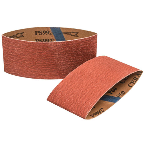 Bande en tissu pour tambour COOLCUT XX, 3-1/2" la x 15-1/2" lo, Zirconium, Grain 60 Distribution Élite MP
