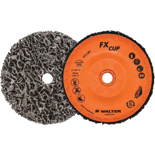 FX Cup Disc, 4-1/2" Dia., Aluminum Oxide Distribution Élite MP