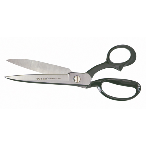 Wide Blade Industrial Shears, 6-1/8" Cut Length, Rings Handle Distribution Élite MP