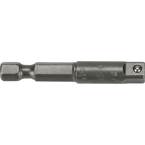 Hex To Male Square Drive Extension, 1/2" Drive Size, 4" L Distribution Élite MP