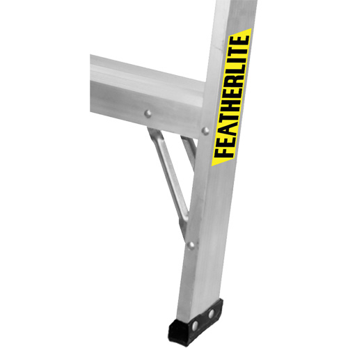 Industrial-Duty Sawhorse, 2' H x 31.9375" W x 23.50" D, 300 lbs. Capacity, Aluminum Distribution Élite MP