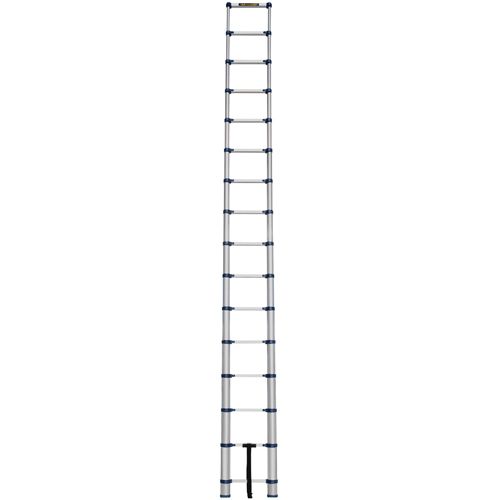 Telescopic Ladder, 3' - 15.5', Aluminum, 250 lbs. Capacity, Type 1 Distribution Élite MP