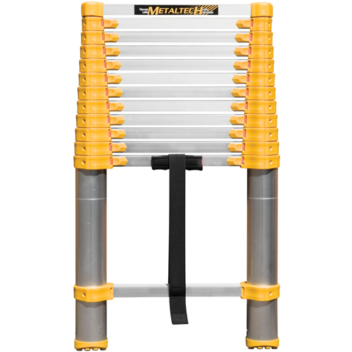 Telescopic Ladder, 3' - 12', Aluminum, 250 lbs. Capacity, Type 1 Distribution Élite MP