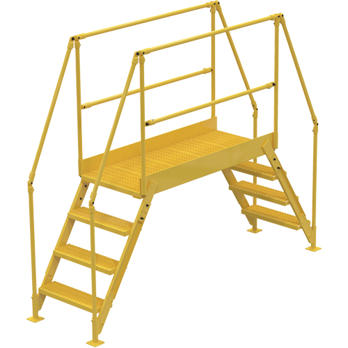 &eacute;chelles de liaison, 91 " Port&eacute;e hors tout, 40" ha x 48" p, 24" Largeur de la marche Distribution Élite MP