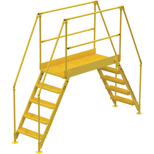 &eacute;chelles de liaison, 115-1/2" Port&eacute;e hors tout, 50" ha x 60" p, 24" Largeur de la marche Distribution Élite MP