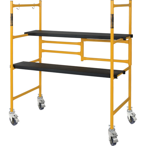 Jobsite Series 4' Basic Mini Scaffold Kit, Steel Frame, 41" D x 45-3/4" H Distribution Élite MP