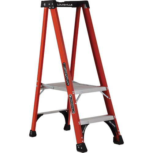 Industrial Extra Heavy-Duty Pro Platform Stepladders (FXP1800 Series), 2', 375 lbs. Cap. Distribution Élite MP