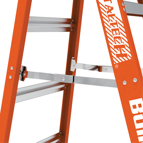 Step Ladder, 10', Fibreglass, 375 lbs. Capacity, Type 1AA Distribution Élite MP
