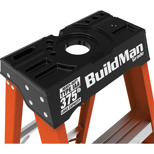Step Ladder, 10', Fibreglass, 375 lbs. Capacity, Type 1AA Distribution Élite MP