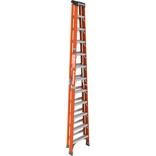 Escabeau, 12', Fibre de verre, Capacit&eacute; 375 lb, Type 1AA Distribution Élite MP
