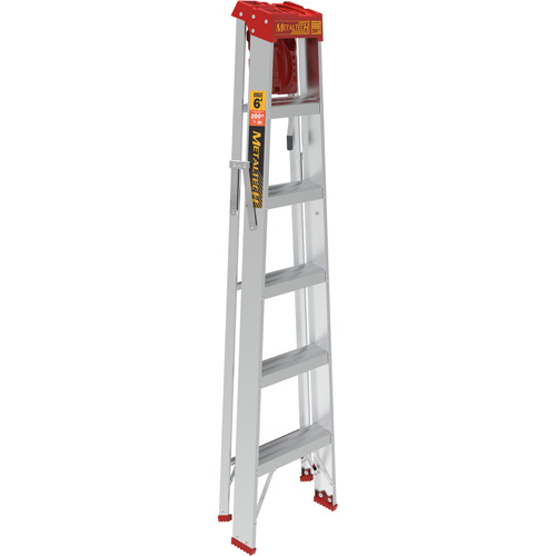 Step Ladder with Paint Tray, 6', Aluminum, 200 lbs. Capacity, Type 3 Distribution Élite MP