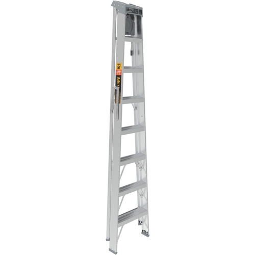Step Ladder with Paint Tray, 8', Aluminum, 225 lbs. Capacity, Type 2 Distribution Élite MP