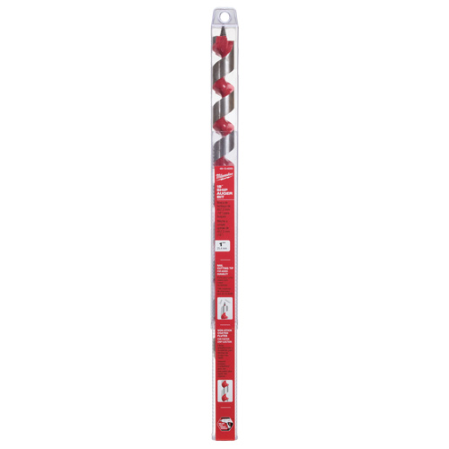 Ship Auger Drill Bit, 1" Diameter, 15" Flute, 7/16" Hex Shank Distribution Élite MP