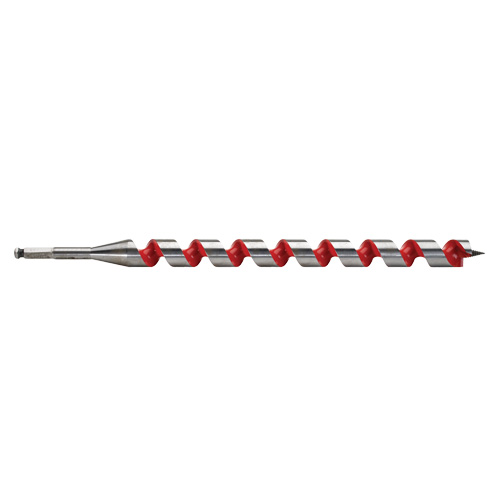 Ship Auger Drill Bit, 1-1/8" Diameter, 15" Flute, 7/16" Hex Shank Distribution Élite MP
