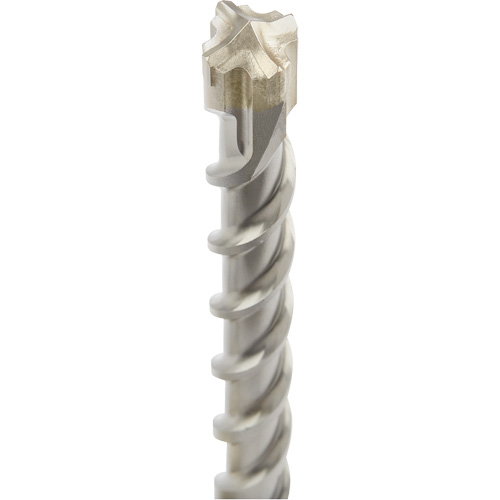 MX4 4-Cutter SDS-Plus Rotary Hammer Drill Bit, 1-1/8", SDS-Plus Shank, Carbide Distribution Élite MP