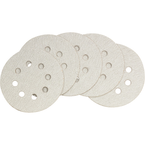 Papier abrasif pour ponceuse orbitale al&eacute;atoire – paquet de 5, dia 5", Grain 60 Distribution Élite MP