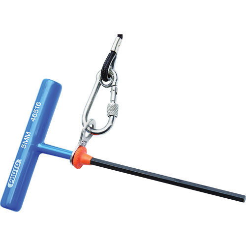 Hex Key - Metric, Hex End, 2.5 mm x 6" L, T Handle Distribution Élite MP