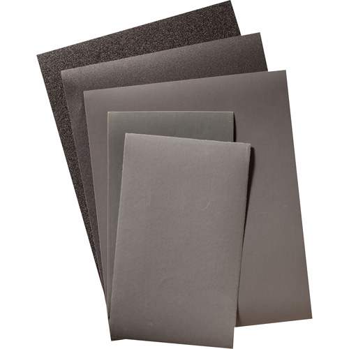 Sanding Paper Sheet, 9" x 11", 600 Grit, Aluminum Oxide Distribution Élite MP