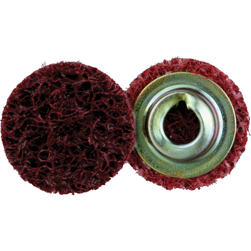 Disque de conditionnement de surface &agrave; remplacement rapide Standard Abrasives, 3/4" dia., Grain Moyen, Oxyde d'aluminium Distribution Élite MP