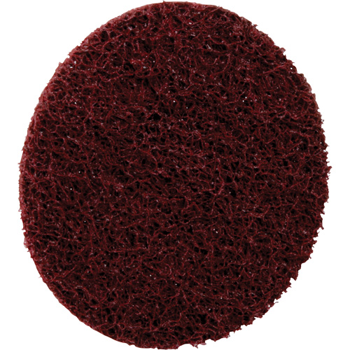 Disque de conditionnement de surface &agrave; remplacement rapide Standard Abrasives, 3" dia., Grain Moyen, Oxyde d'aluminium Distribution Élite MP