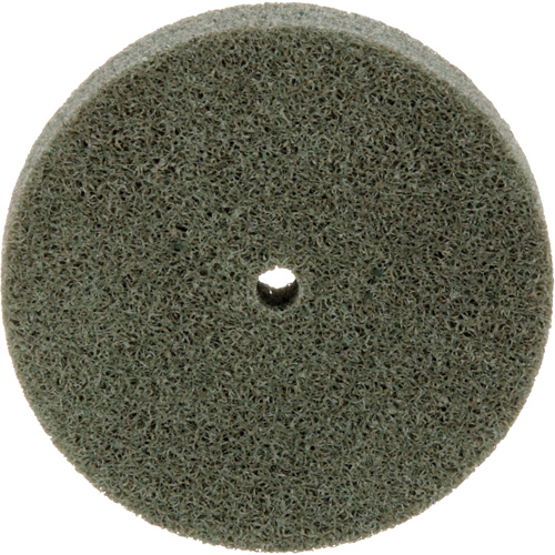 Meule homog&egrave;ne &agrave; faible densit&eacute; de s&eacute;rie 500 Standard Abrasives, 3" x 1/2", Arbre de 1/4", Grain de Moyen, Oxyde d'aluminium Distribution Élite MP