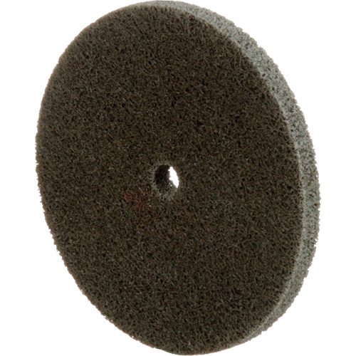 Standard Abrasives Unitized Wheel, 3" x 1/4", 1/4" Arbor, Fine Grit, Aluminum Oxide Distribution Élite MP