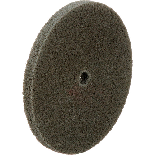 Standard Abrasives Unitized Wheel, 3" x 1/4", 1/4" Arbor, Fine Grit, Aluminum Oxide Distribution Élite MP