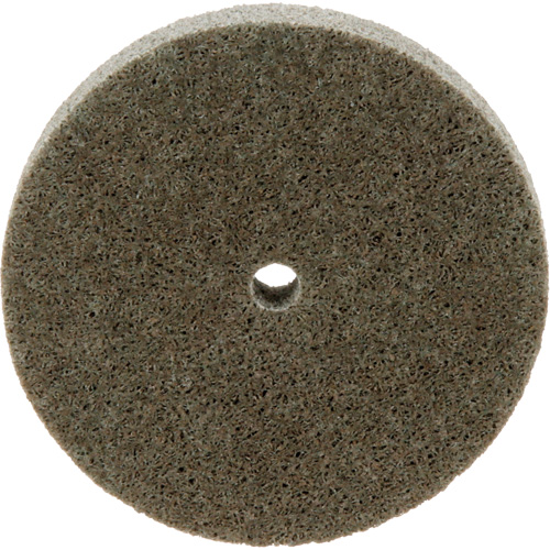 Standard Abrasives Unitized Wheel, 3" x 1/2", 1/4" Arbor, Medium Grit, Aluminum Oxide Distribution Élite MP