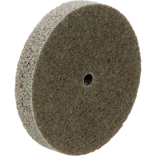 Standard Abrasives Unitized Wheel, 3" x 1/2", 1/4" Arbor, Medium Grit, Aluminum Oxide Distribution Élite MP