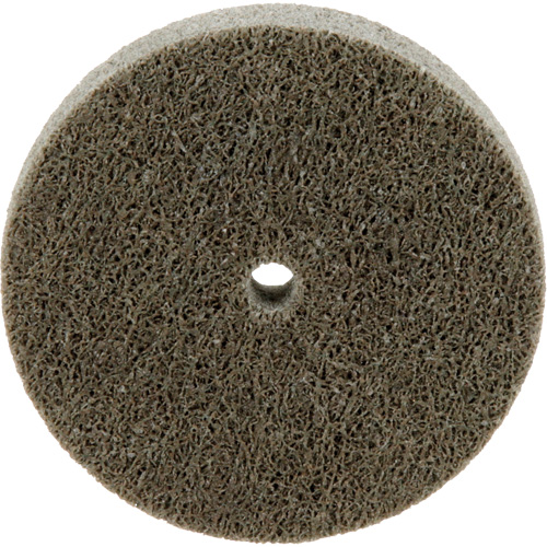 Standard Abrasives Unitized Wheel, 3" x 1/2", 1/4" Arbor, Medium Grit, Aluminum Oxide Distribution Élite MP