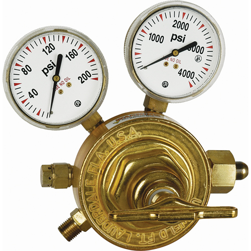 D&eacute;tendeur &agrave; simple d&eacute;tente de s&eacute;rie lourde, Oxyg&egrave;ne, Entr&eacute;e CGA540 Distribution Élite MP